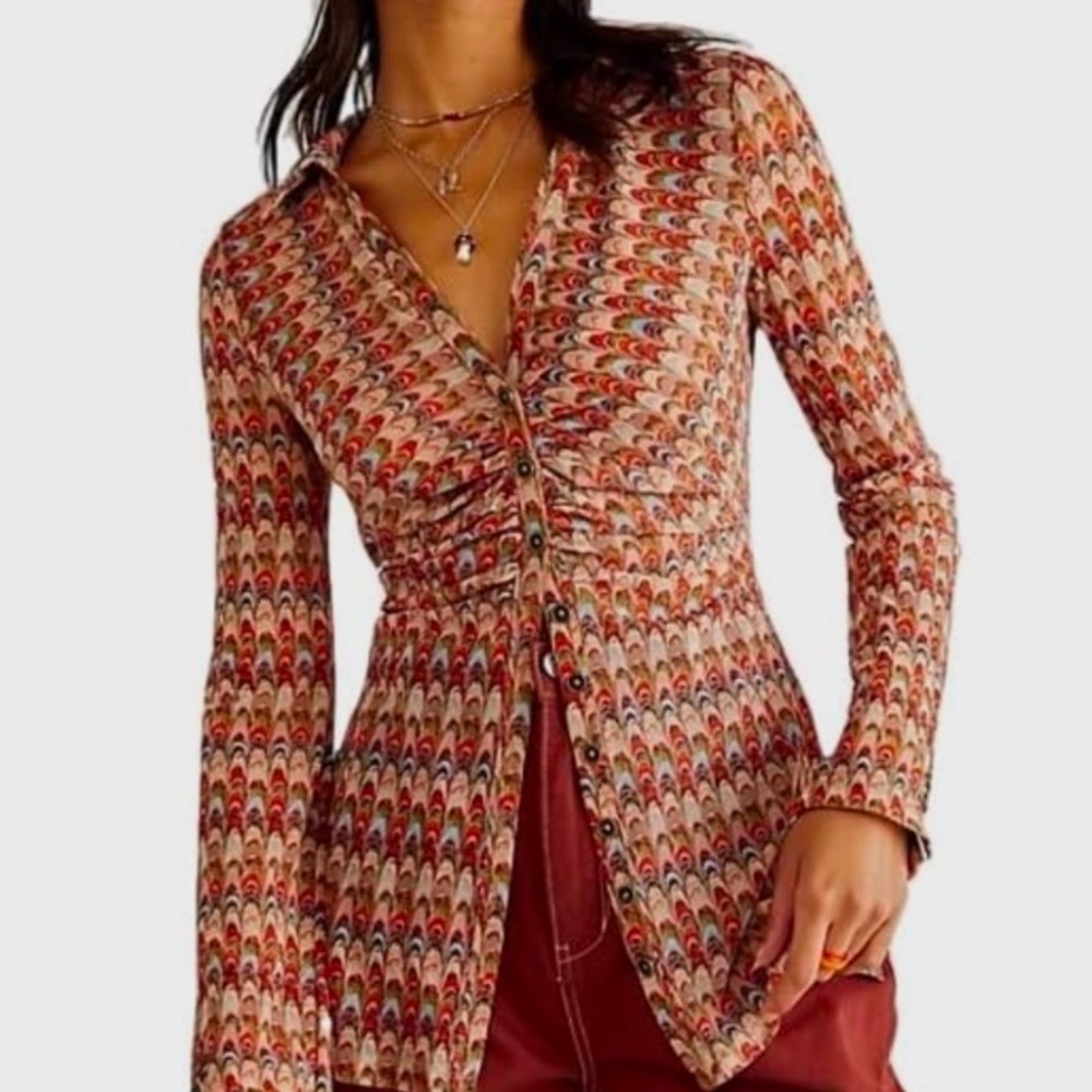 Free people  Button-Up Women's Top